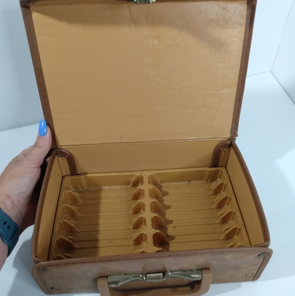 Vintage Bags Vintage Retro 2 Audio Cassette Carrying Case Made In